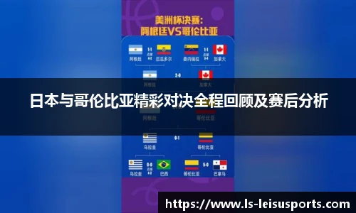 日本与哥伦比亚精彩对决全程回顾及赛后分析